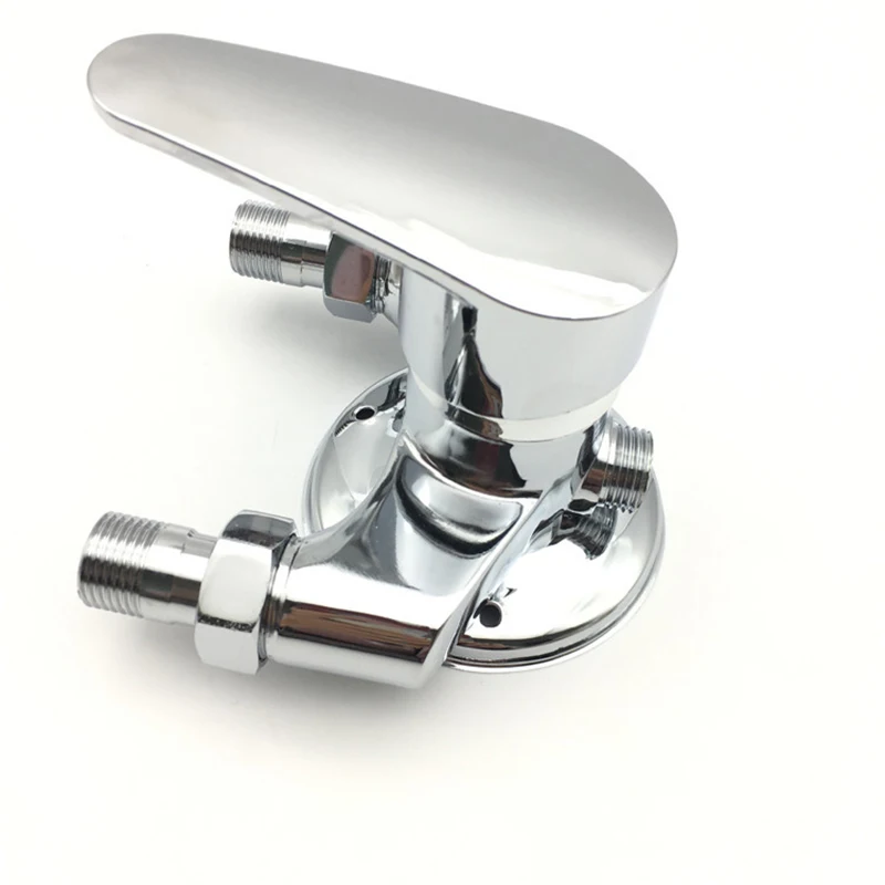 1Pc Copper Mixing Valve Surface Mounted Electric Water Heater Shower Switch Cold and Hot Water Outlet Bathroom Accessories