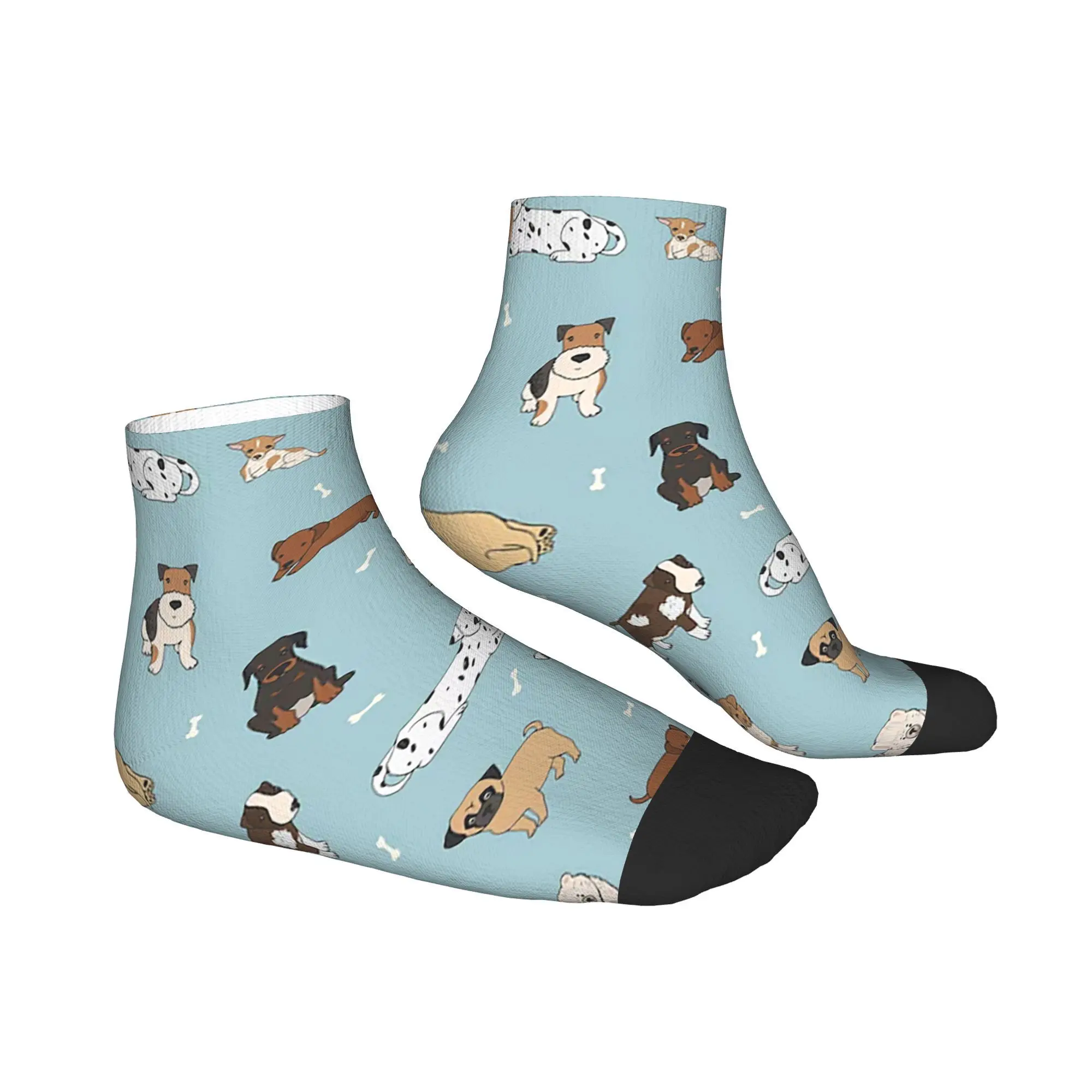 Calzini per cuccioli di cane Harajuku Calze assorbenti per il sudore Calzini per tutte le stagioni Accessori per regali unisex