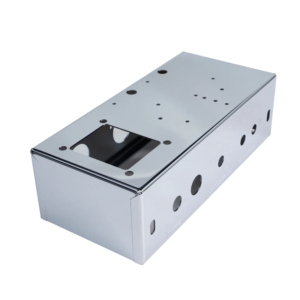 1 unidad de amplificador de tubo DIY con chasis cromado Champ 50S 5F1 para guitarra