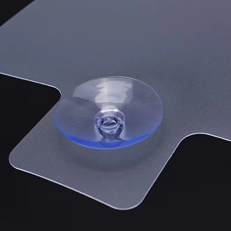 Kitchen Sink Splashback PVC Flaps Water Splash Guards With Sucker Waterproof Screen For Dish Washing Anti-Water Board