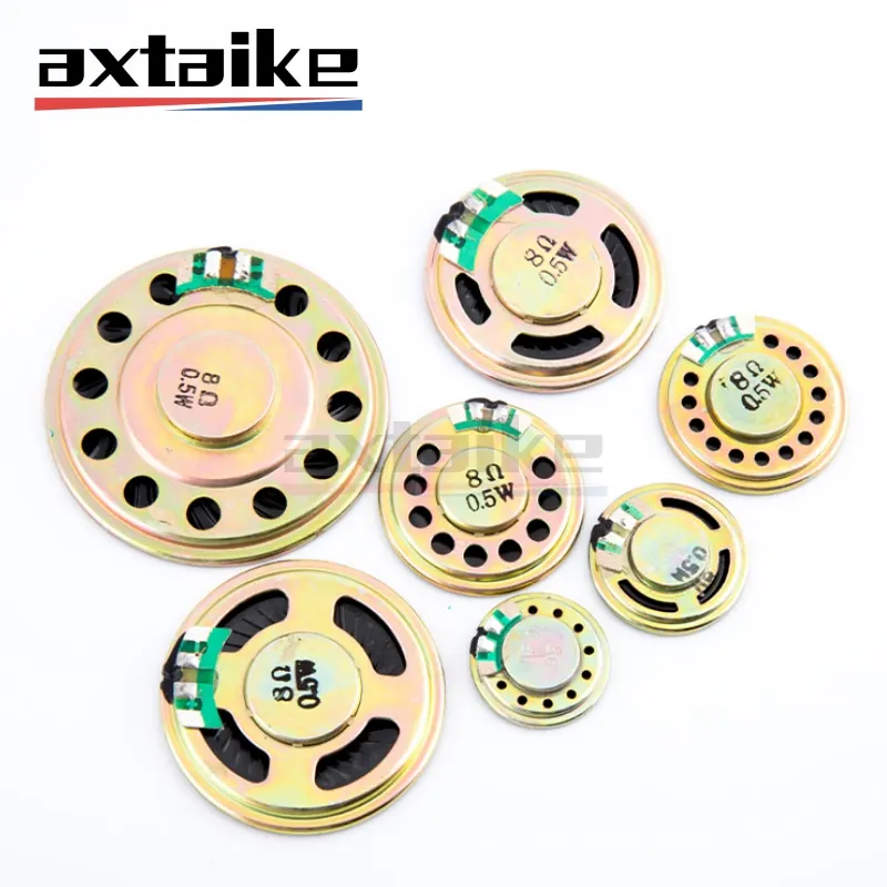 

5PCS 0.5W 8R 20/23/28/30/36 MM Speaker Horn 8 Ohm 0.5 Watt Horn Speaker Diameter 4CM 5CM PC Computer Motherboard Diy Speaker kit