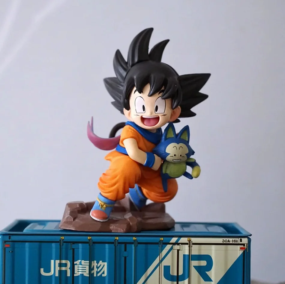 10 centimetri Anime Dragon Ball Z Figura Goku Figura Goku Abbraccia Pura PVC GK Figure Yamcha Anime Da Collezione Modello Giocattoli Regali