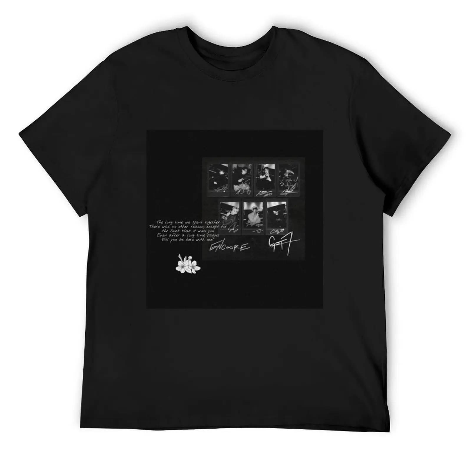 

GOT7 ENCORE UNOFFICIAL MERCH T-Shirt graphic t shirt vintage tees shirts graphic mens white t shirts