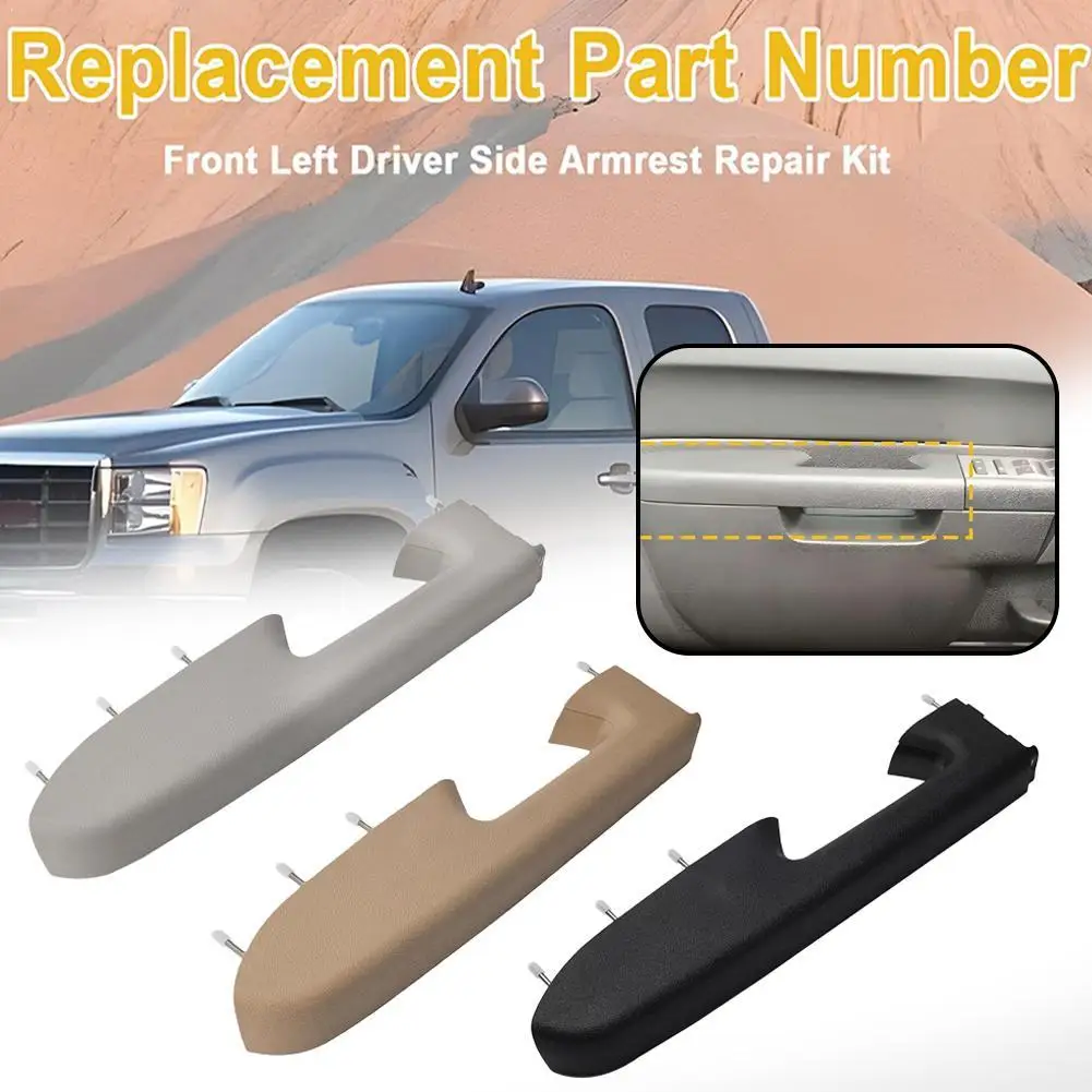 

For Chevrolet GMC 10-14 Front Left Interior Door Handle Pull Grab Set Replacement Kit Front Grab Handle Repair Accessories