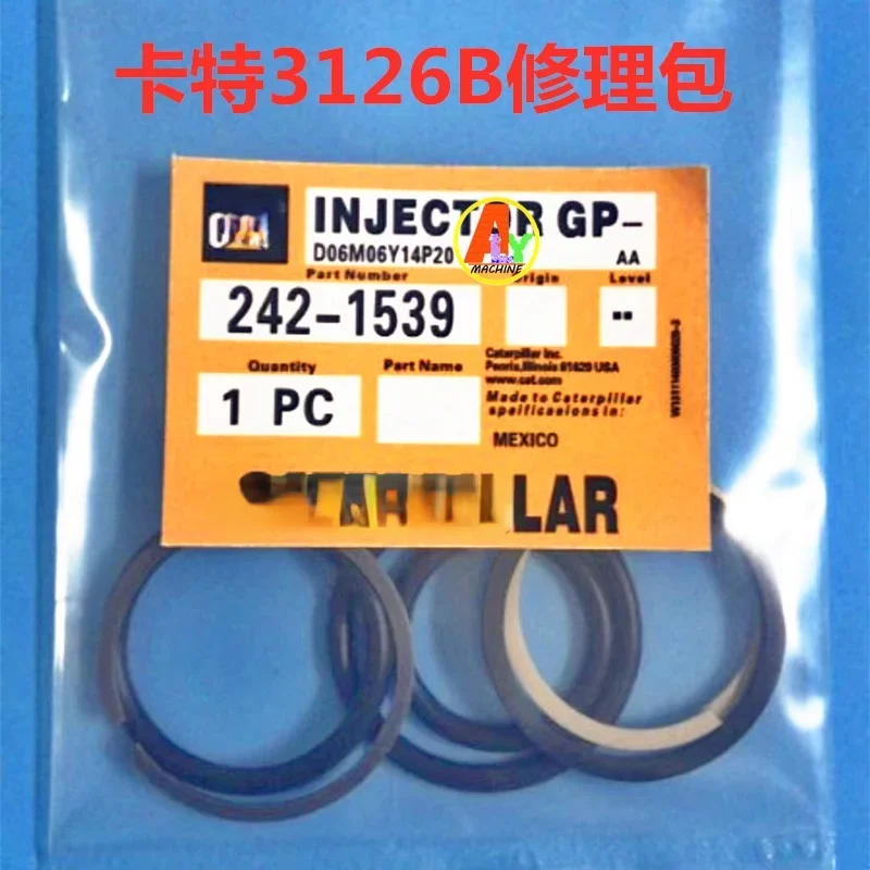 Original Diesel Common Rail Injector Repair Kits for CAT C7C9 C13 C15 3126B  Pump  Seal Ring Washer Parts