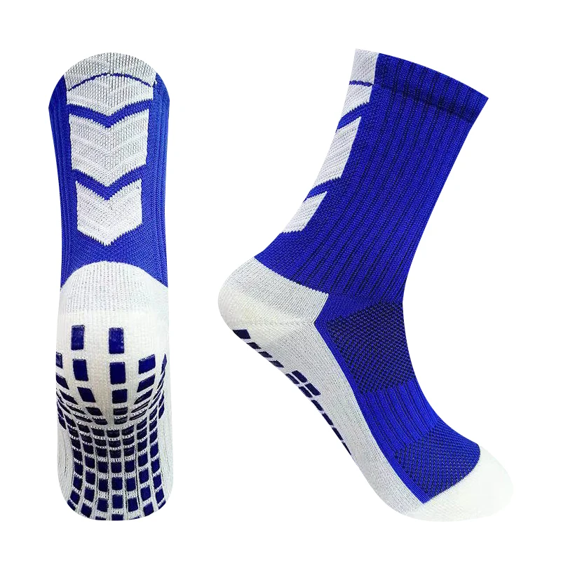 Chaussettes de football coordonnantes pour adultes et enfants, coordonnantes, épaisses, respirantes, sports, football, cyclisme en plein air