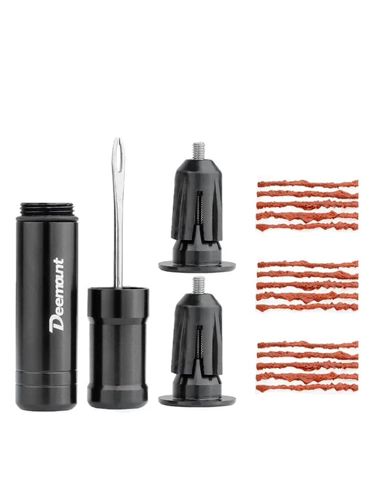 AliExpress Deemount original Bicycle Tubeless Tire Repair Tool Tyre Drill Puncture for Urgent Glue Free Repair Optional  Rubber Stripe