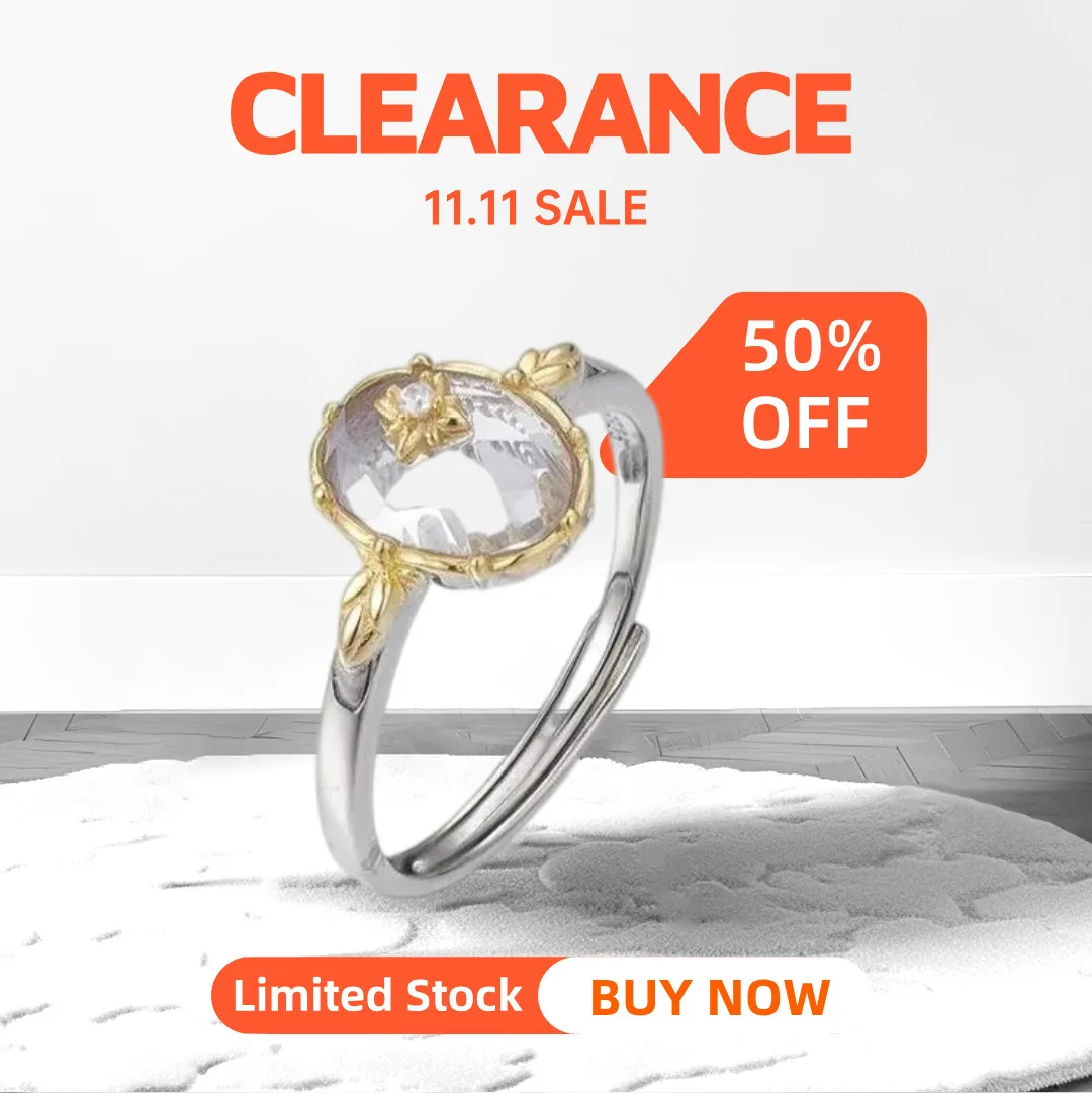 

Кольцо GEEZENCA из стерлингового серебра 925 пробы с натуральным белым кристаллом изменяемого размера для женщин, простые шикарные роскошные кольца овальной формы