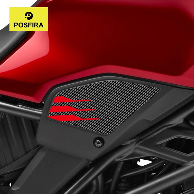 

Наклейка-деколь POSFIRA на панель топливного бака мотоцикла для Honda CB300R CB 300 R 300R 2018 2019 2020 2021 2022 2023 2024, аксессуары