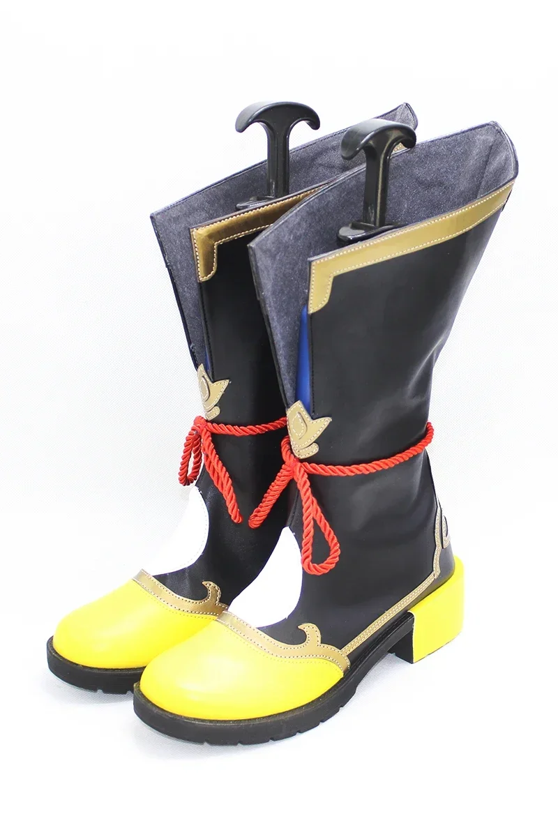 Xiangling Boots Xiang Ling Halloween Cosplay Shoes Genshin Impact High Heels For Women Girls 2020 New Hot Game