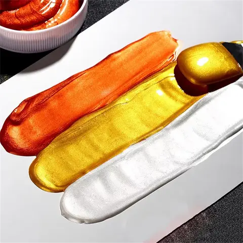 Pintura acrílica de cambio de Color cromado doble, pigmento holográfico cosmético para cuerpo metálico, para cascos de motocicleta y coche, bricolaje, 100ml