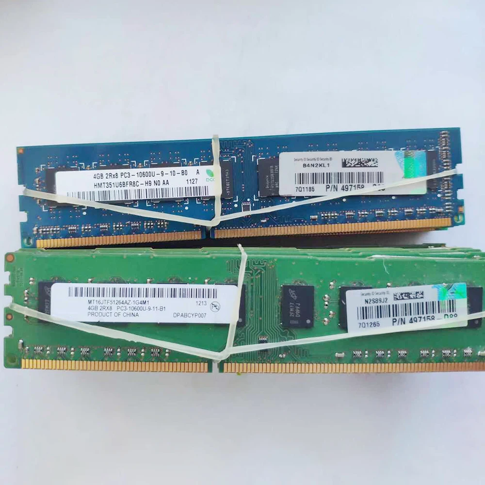 

1 Pcs For HP Z400 Z420 Z600 Z800 DDR3 4G 4GB 1333 2Rx8 UDIMM ECC Server Memory