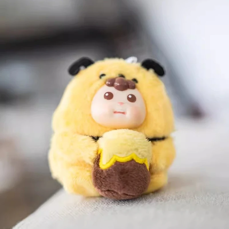 Bestie Lamb Friend Sheep Roaring Zoo Series Plush Blind Box Pendant Keychain Mystery Box Guess Bag Cute Anime Figure Doll Gifts