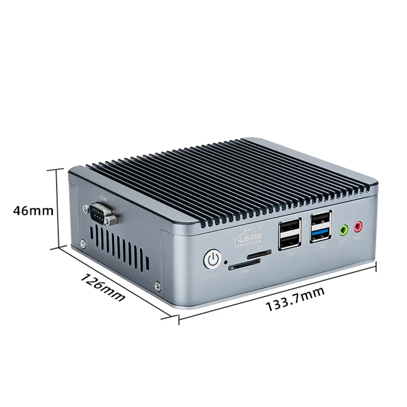 New SZMZ Mini PC Quad Cord Processor J1900 CPU DDR3 4G/8G RAM 256GB SSD Windows 10/11 Linux Gaming Desktop Computer Gamer PC
