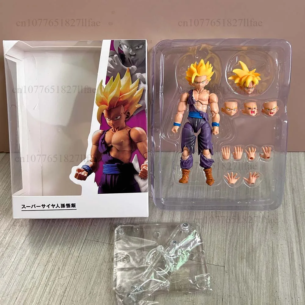 Dragon Ball Z Figur SHF Gohan S.H.Figuarts Super Saiyajin Son Gohan Action Figure Sammeln Modell Spielzeug Gemeinsame Bewegliche Geschenk
