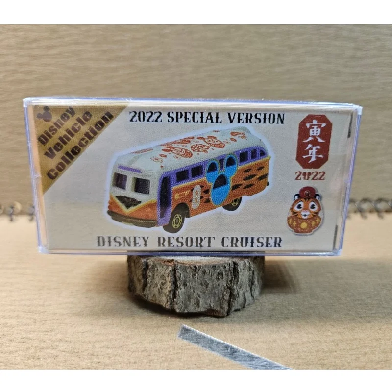 Spot Goods Takara Tomy Authentic Alloy Car Tokyo Disneyland Bus Model Collect Ornament Car Alloy Toys Motor Vehicle Kid Toy Gift