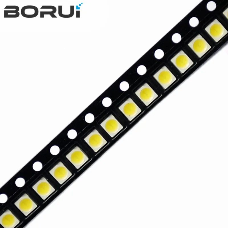 100pcs Super Bright 3528 1210 SMD LED Red/Green/Blue/Yellow/White LED Diode 3.5*2.8*1.9mm