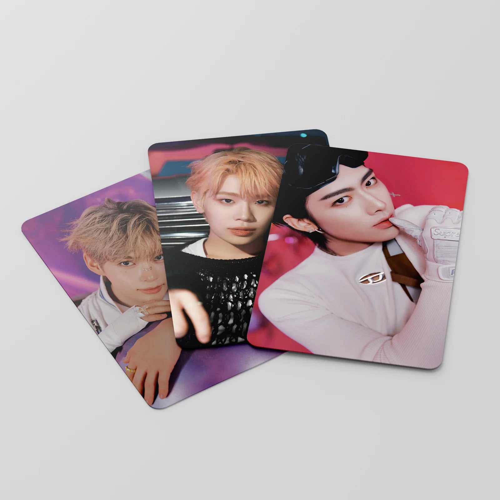 55pcs/set Kpop ZB1 1st Album YOUTH IN THE SHADE ZEROBASEONE New Album Lomo Cards Double Side Print Photo Cards