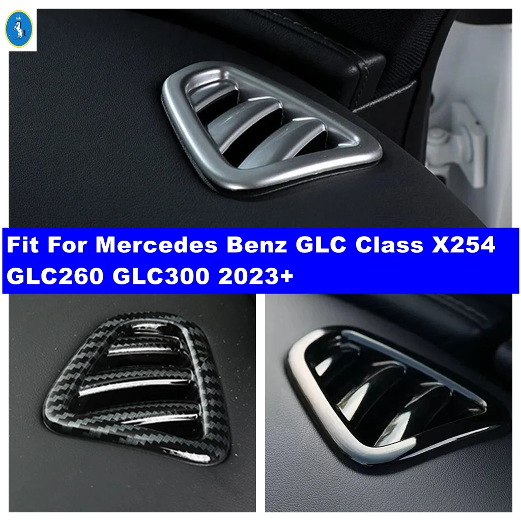 

Car Air Conditioning AC Vents Frame Cover Trim Dashboard Air Outlet Fit For Mercedes Benz GLC Class X254 GLC260 GLC300 2023 2024