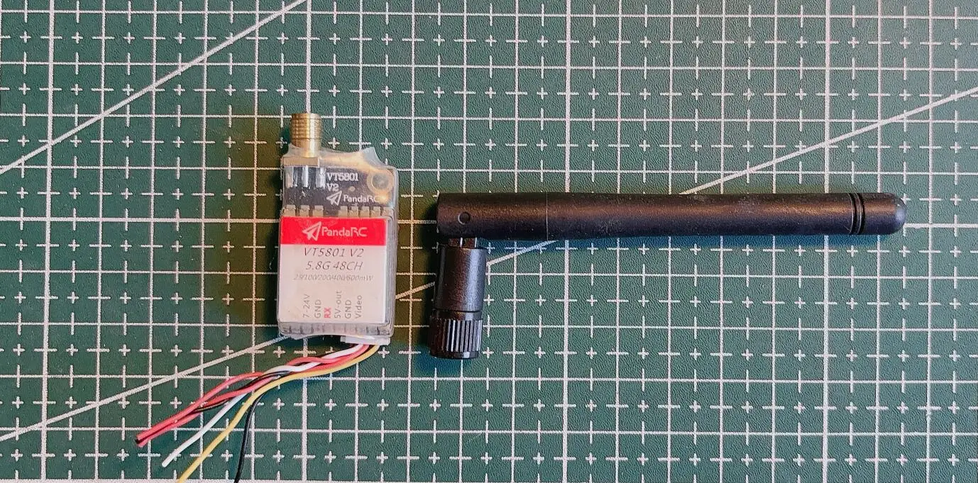 PandaRC VT5801 V2/ VT5805 FPV ビデオトランスミッター 5.8G 25-200-600mW 切り替え可能な VTX Runcam rush tank foxeer ilfight RC ドローン用