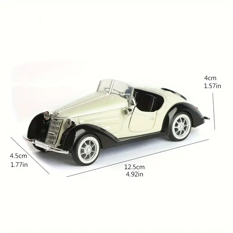 1:32 Model Mini Super Klassieke Auto Diecast Deur Open Trek Cool Auto Model Simulatie Collectie Speelgoed Voertuig Geschenken Speelgoed Jongens