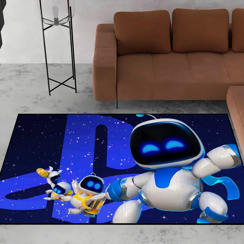 

Cute A-AstroS Bot Game Door Mat Welcome Entrance Balcony Bathroom Floor Non-slip Rug Bedroom Carpet Home Decoration
