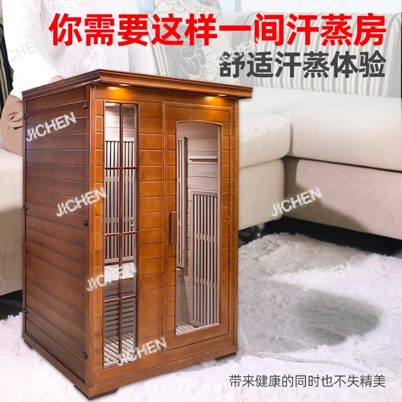 

JCC Индивидуальная комната с двойной карбоновой доской, бытовая комната с двойным потоком, комната с дальней волной, потная сауна, паровой ящик, пот