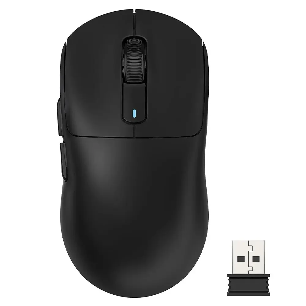 

Lightweight Wireless Gaming Mouse with 3 Mode 2.4G USB-C Wired Bluetooth 26K DPI PAW3395 Optical Sensor for PC/Laptop/Win/Mac