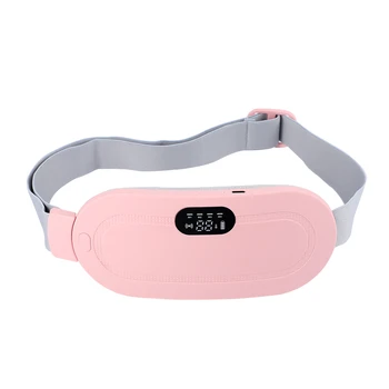 Electric Waist Massage Period Cramp Massager Vibrating Heating Belt for Menstrual Waist…