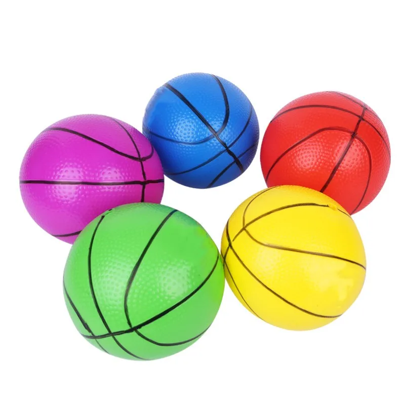 Giocattoli da basket gonfiabili da 6 pollici piccoli giocattoli da basket per bambini al coperto all'aperto gioco da gioco Mini palloni da basket gonfiabili palle giocattolo