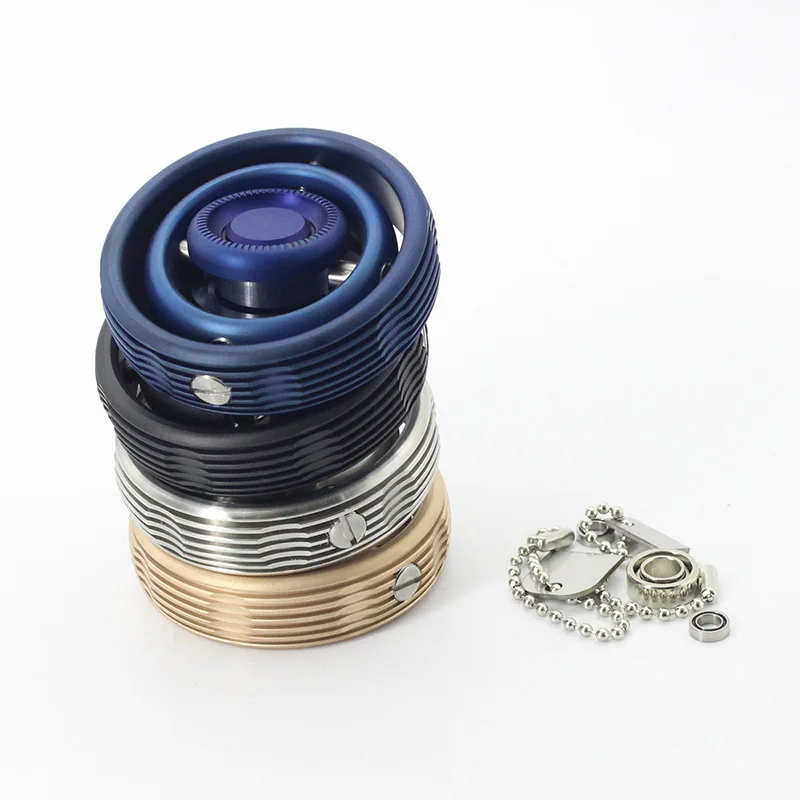 Nuovo giroscopio in metallo EDC giroscopio con punta delle dita giocattolo antistress per adulti antistress ansia gadget antistress regalo per ragazzo fresco
