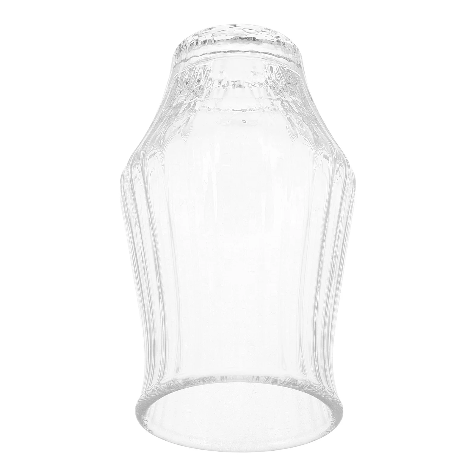 

Ribbed Coffee Glass Cup Clear Unique Irregular Shape for Milk Wine Beer Cocktails 150ml Glass Cups Decorative Glassware