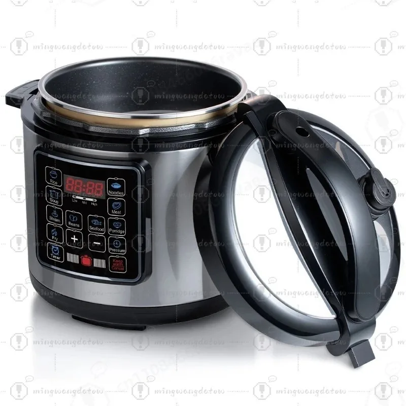 6L Multifunctional Electric Rice Cooker EU Plug Non-Stick Pressure Cooker 24H Keep Warm Constant Temperature