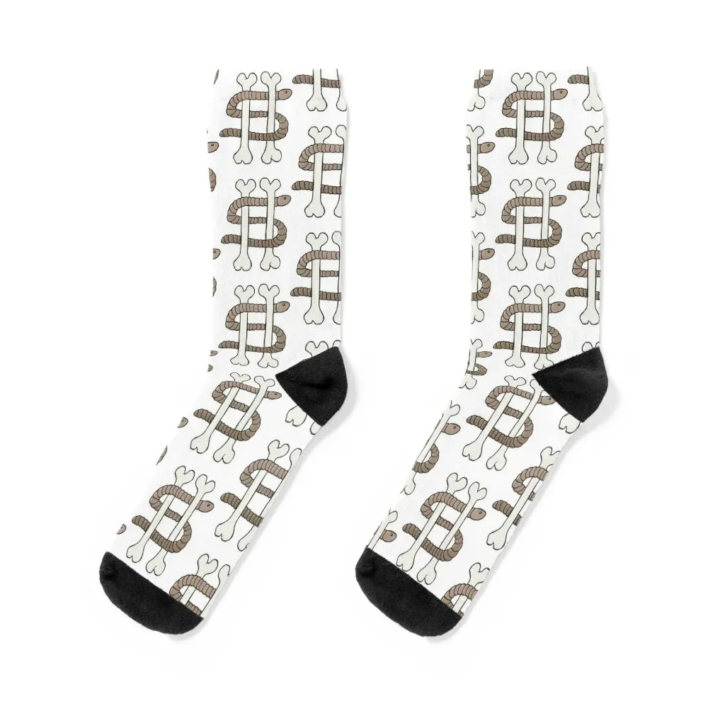 The Bones are Their Money _amp_ so are the Worm Perfect Gift Socks soccer anti-slip anti-slip new year Women Socks Men's