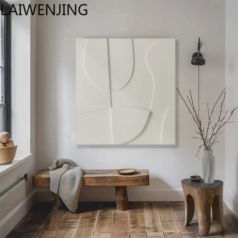 

SGF Wabi-Sabi Style Abstract Entrance Hanging Painting 3D Relief Painting Modern Minimalist
