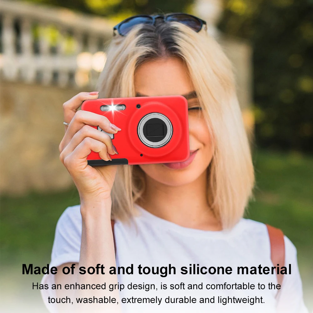 Para KODAK PIXPRO FZ55 bolsa de cámara ajustada antiarañazos funda ligera para cámara Color sólido funda protectora para cámara de viaje al aire libre