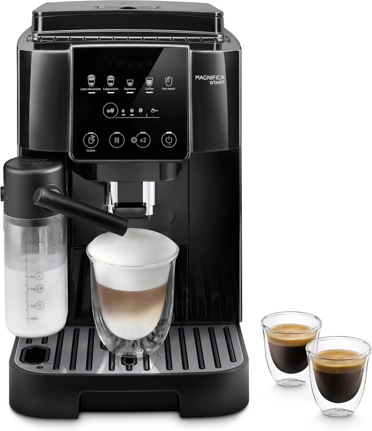 Magnifica Start Fully Automatic Espresso Machine, Black