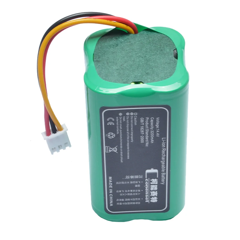 3200mAh Original Battery For ABIR X5 X6 X8 R20 Robot Vacuum Cleaner lithium cell Cleaning Accessories Spare Parts