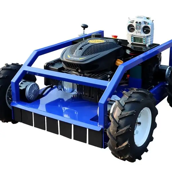 

Самоходная газонокосилка по индивидуальному заказу, садовая решетка, полностью автоматическая газонокосилка с прополочной машиной, гусеничная газонокосилка с дистанционным управлением