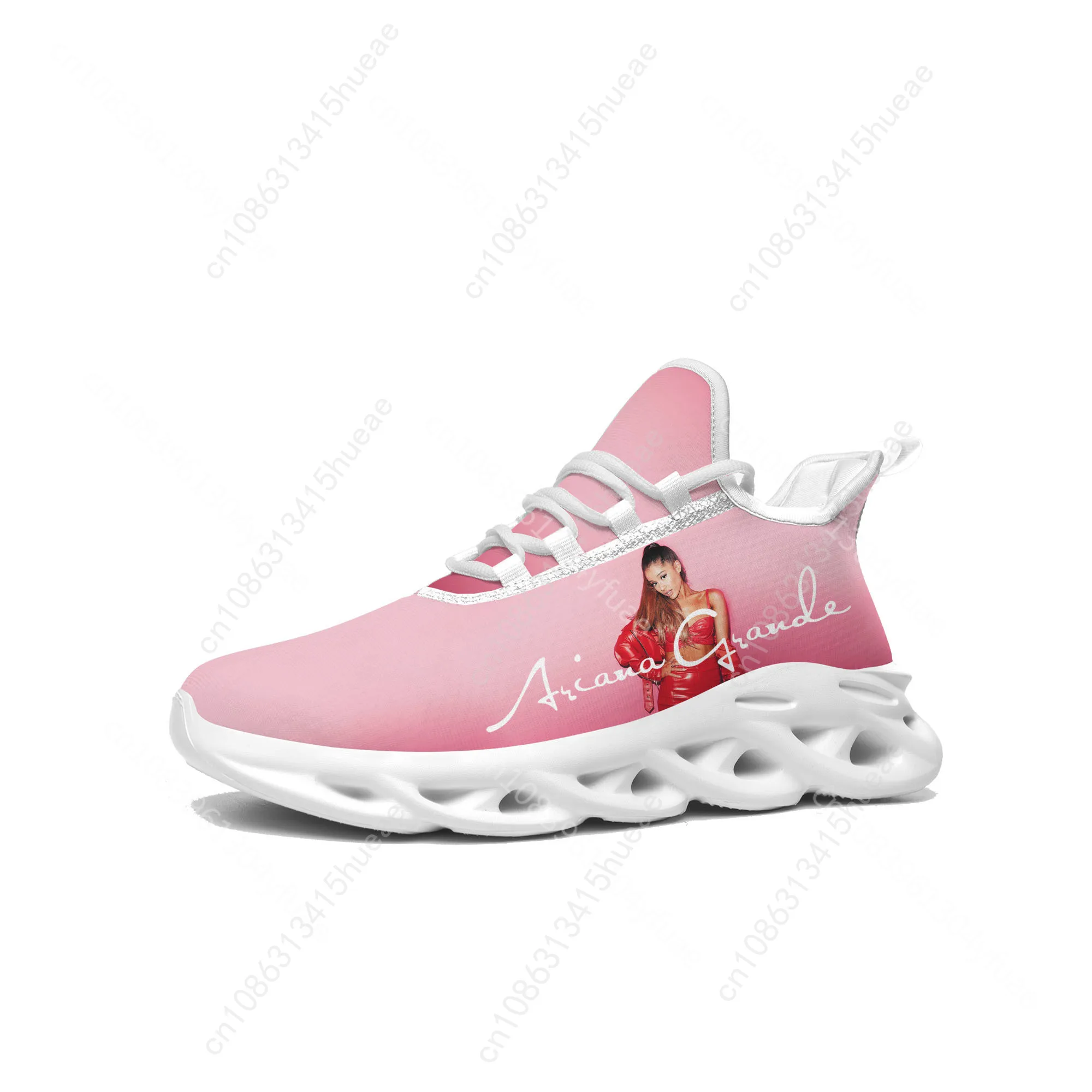 A-Arianas Singer Pop Yes, And Flats Sneakers Mens Womens Teenager G-Grandes Sports Running Shoes Custom Lace Up Mesh Footwear