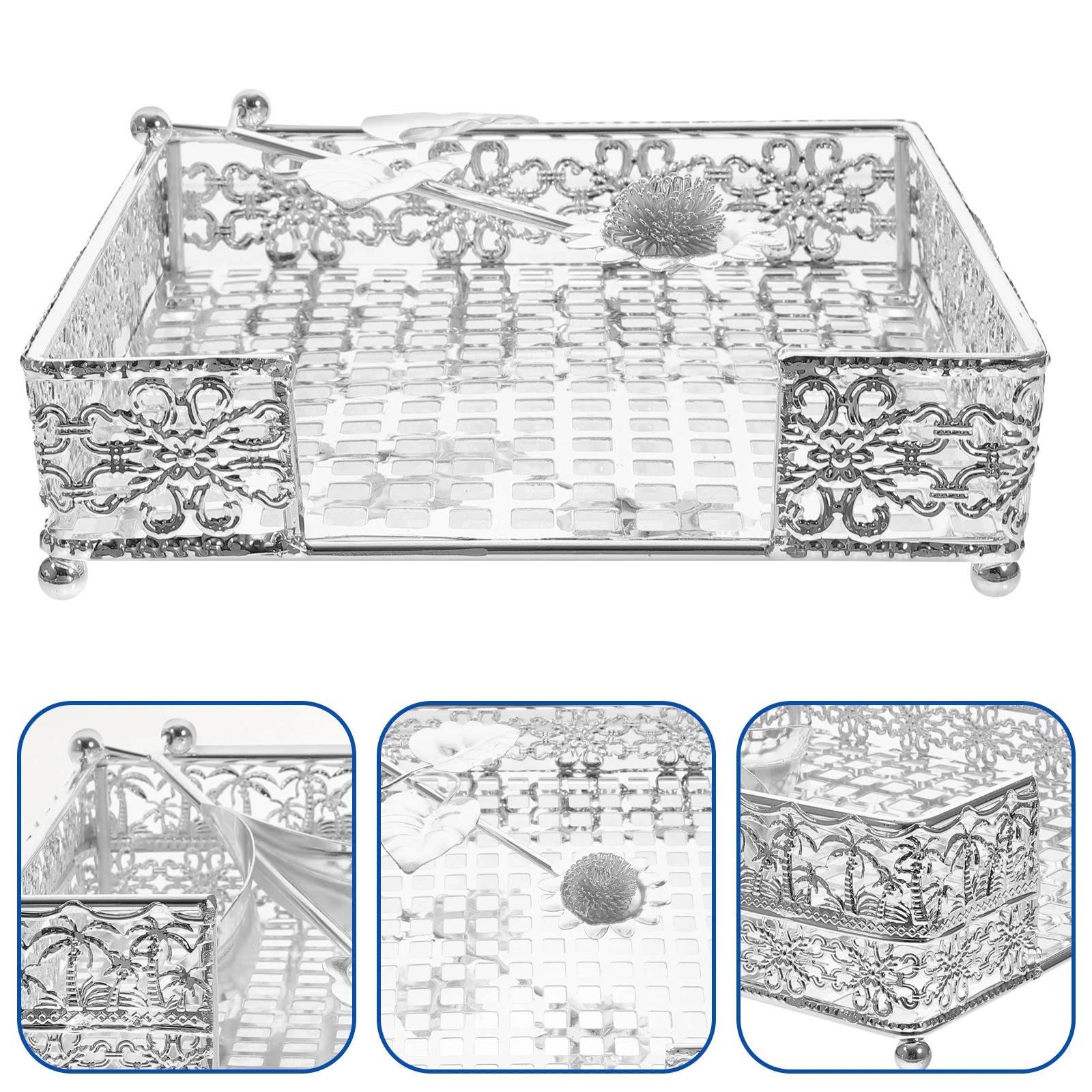 

Napkin Holder Iron Vintage Table Decor For Kitchen Bar Dining Room Napkin Stand Serviette Holder Restaurant Home Use