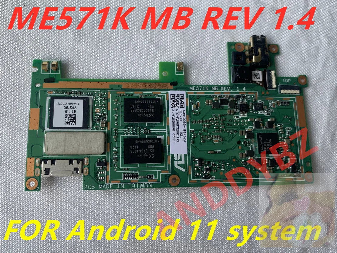 Original For ASUS For Google Nexus 7 2nd Gen Me571k MOTHERBOARD ME571K MB WITH 16GB SSD  Tested Fast Shipping