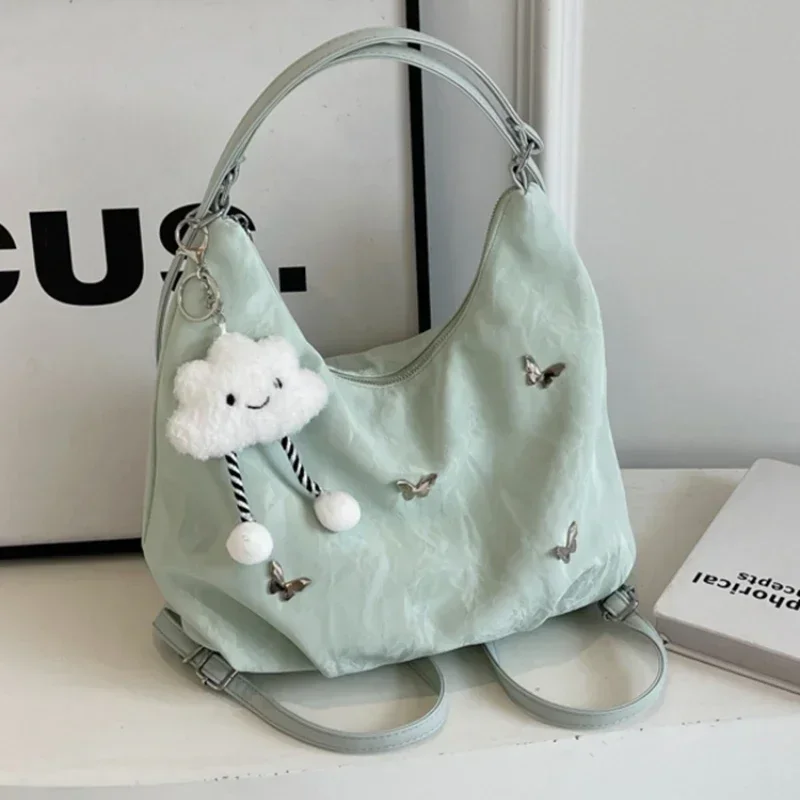 

New Fashionable Butterfly Large Capacity Shoulder Female Underarm Trendy Single Shoulder Versatile Tote Bag 발렌티노가방