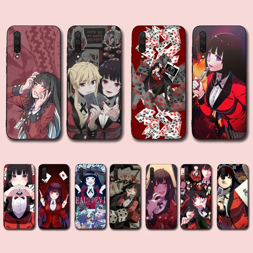 Kakegurui Jabami Yumeko Phone Case For Xiaomi Mi 5X 8 9 10 11 12 lite pro 10T PocoX3pro PocoM3 Note 10 pro lite