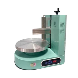 Electric Cream Smearing Machine For Cake Shop Adjustable Speed Baking Equipment Cream Leveling Machine