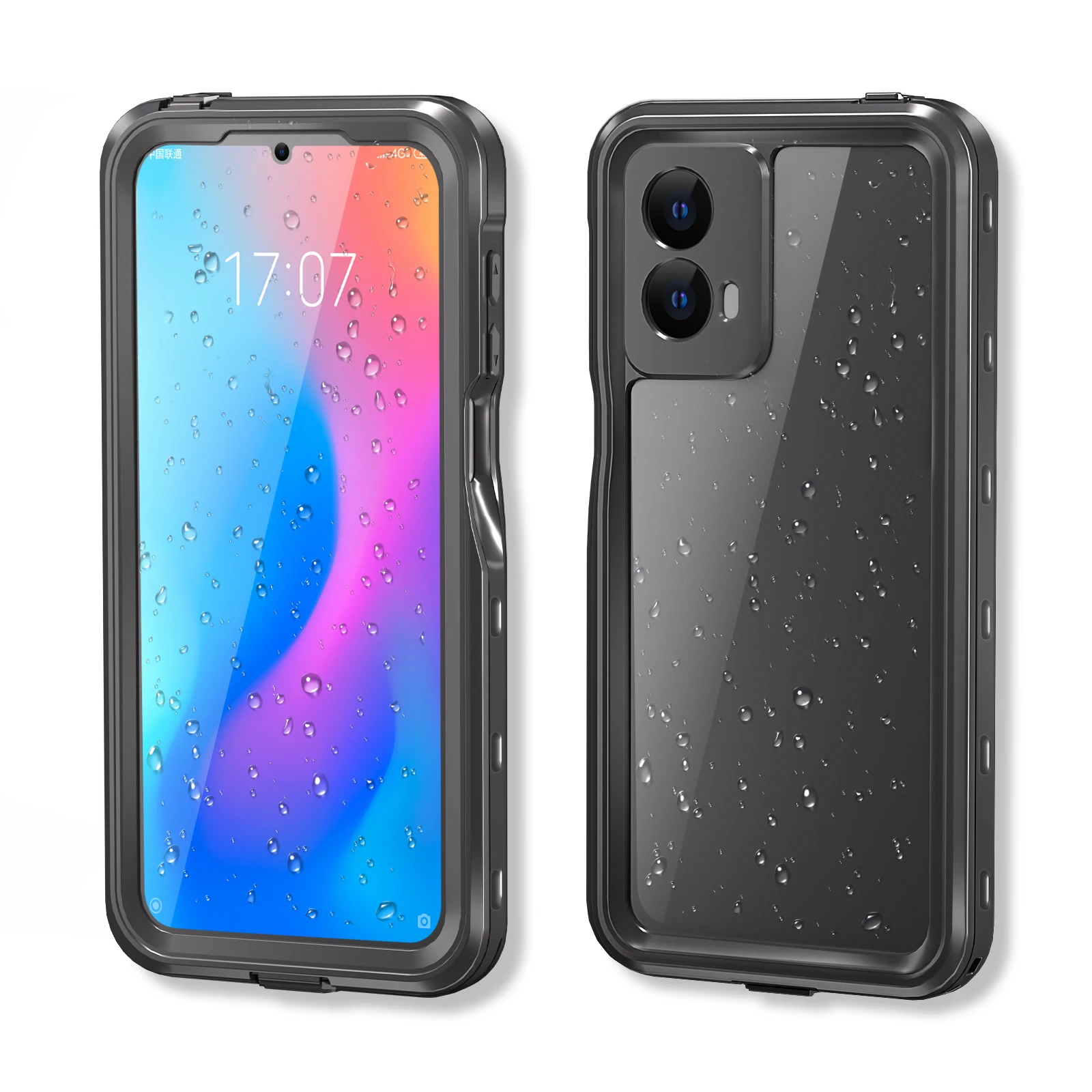 

Водонепроницаемый чехол для Motorola MOTO G 5G G Play 2024 с защитой класса IP68, прозрачная защитная пленка, защитный чехол с ремешком