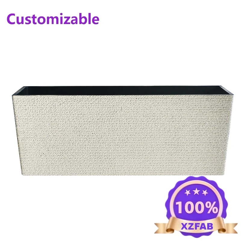 Factory Direct 2026 Indoor furniture pot large thickened balcony outdoor vegetable pot long manger pot courtyard water lily plan