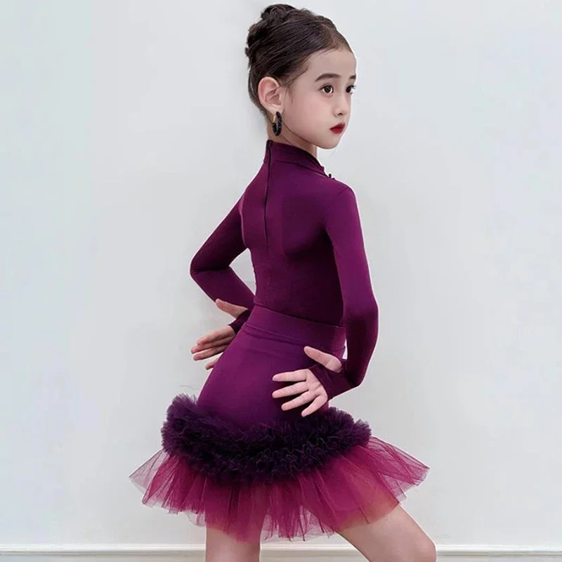 traje-de-baile-latino-para-ninas-de-manga-larga-con-falda-ideal-para-otono-e-invierno-en-color-rosa-purpura-para-presentaciones-de-rumba-practica-y-bailes-de-salon