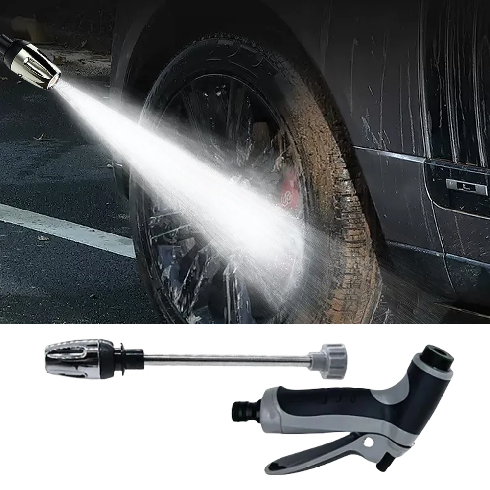 Garden Hose Nozzle High Pressure Spray Water Gun Water Nozzle for Washing Cars Watering Garden Cleaning