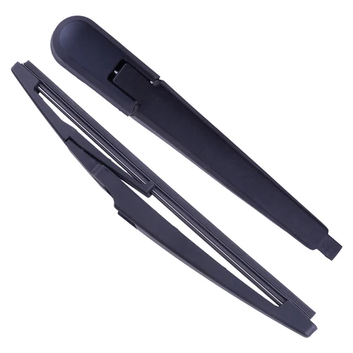 2 unids/set Kit de escobilla de brazo de limpiaparabrisas de ventana trasera de coche negro apto para Kia Soul 2017 2016 2015 2014 2013 2012 2011 2010